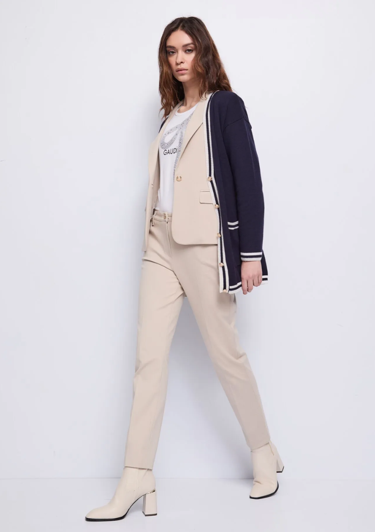 Pantalon femme avec pli repassé - 521BD24010