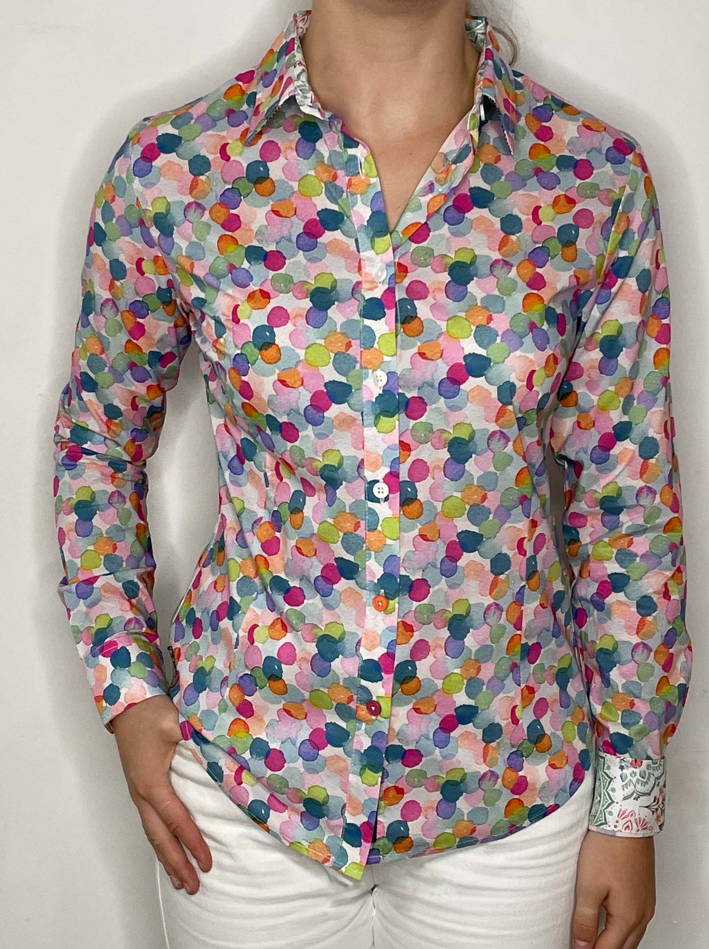 Chemise Malespina coton imprimé