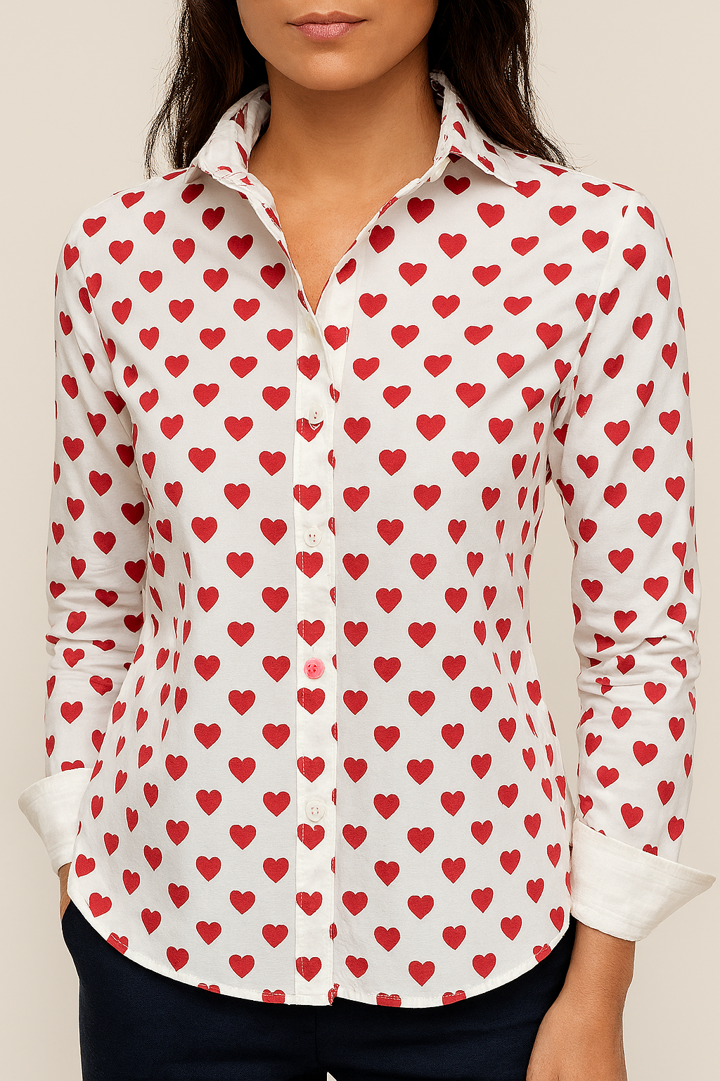Chemise SOLENA coton imprimé