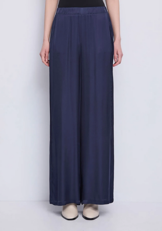 Pantalon palazzo femme avec élastique - 521FD25017