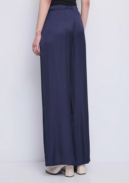 Pantalon palazzo femme avec élastique - 521FD25017