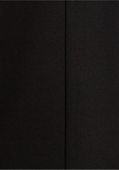 Pantalon cropped en jersey milano noir taille élastique - FK-PA-EMIORA-M - La Fée Marabouté