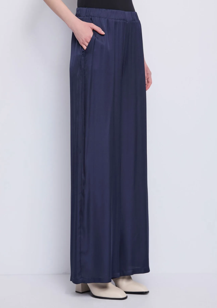 Pantalon palazzo femme avec élastique - 521FD25017