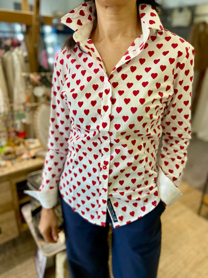 Chemise SOLENA coton imprimé